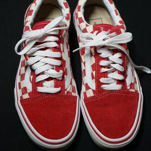 Red Old Skool Vans